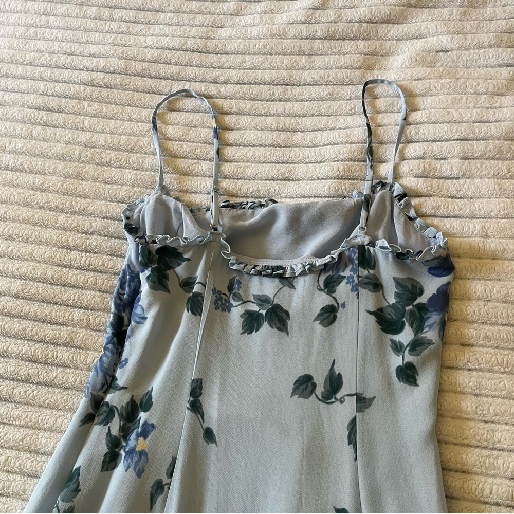Reformation Lilibet Dress in Fresh Air - Picture 11 of 13